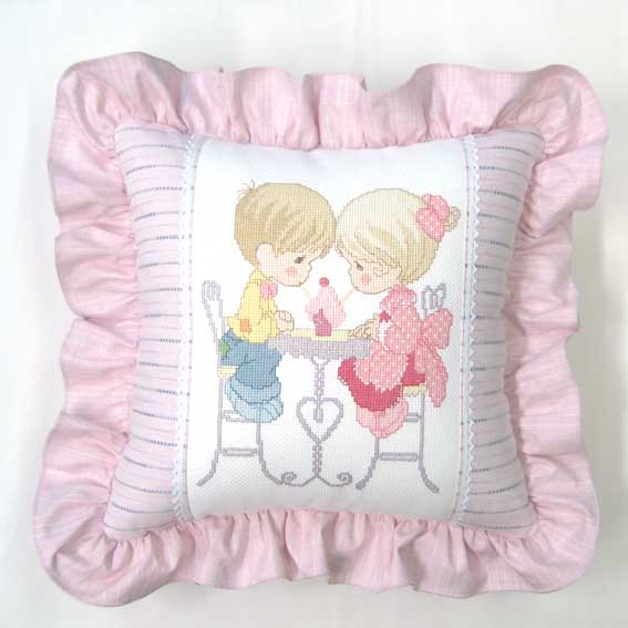 십자수 완성품 쿠션-SODA-LICIOUS(PINK)/14524