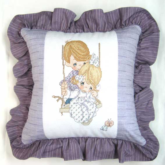 십자수 완성품 쿠션-얼큰이그네/14600