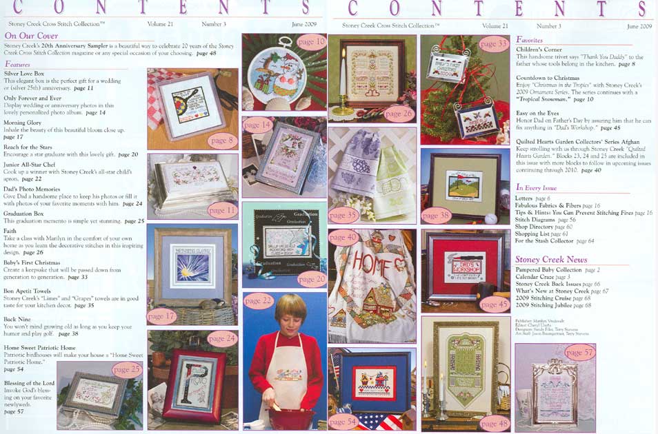 십자수잡지 STONEY CREEK-JUNE 2009