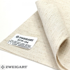 쯔바이 자수원단 14카운트-RUSTICO AIDA-WHEAT/3279-154