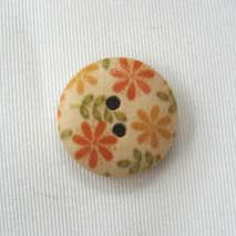 꽃문양 우드단추(소)-15202-16