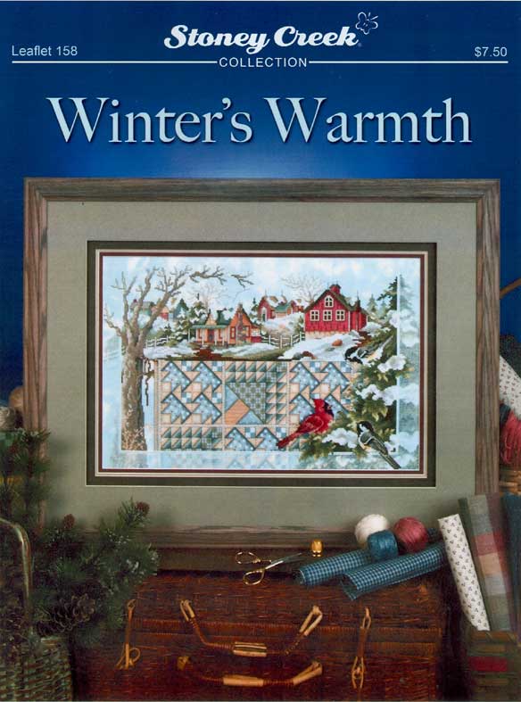 십자수도안책 Stoney/ WINTERS WARMTH-158