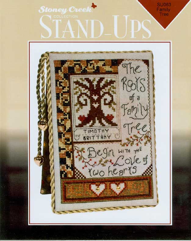 십자수도안책 Stoney/ Stand-Ups/ FAMILY TREE-SU063