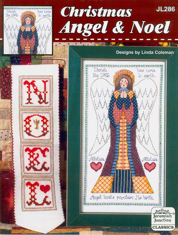 십자수도안책 Jeremiah/ CHRISTMAS ANGEL AND NOEL-286
