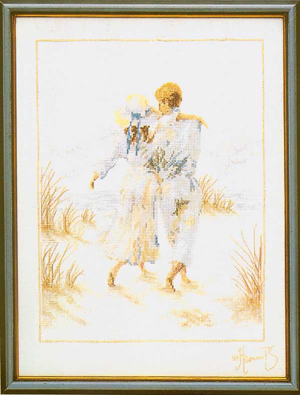 외국 십자수패키지 Lanarte/ROMANCE-33787