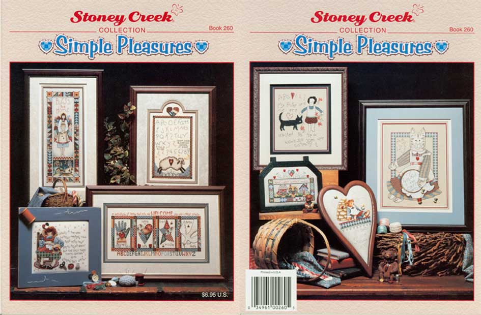 십자수도안책 Stoney/ SIMPLE PLEASURES-260