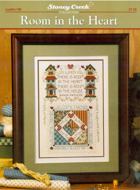 십자수도안책 Stoney/ ROOM IN THE HEART-159