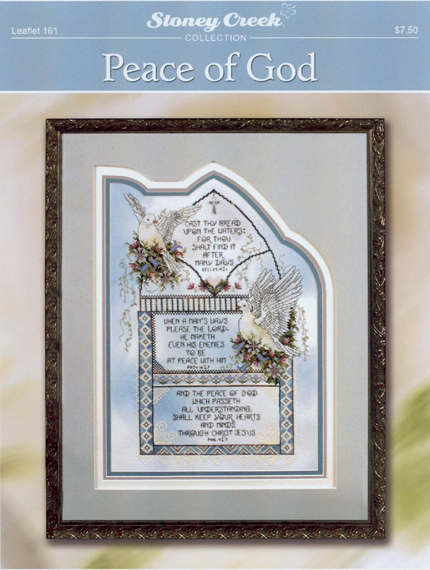 십자수도안책 Stoney/ PEACE OF GOD-161