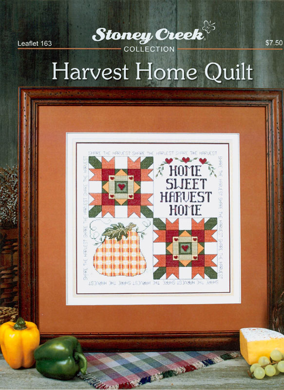 십자수도안책 Stoney/ HARVEST HOME QUILT-163
