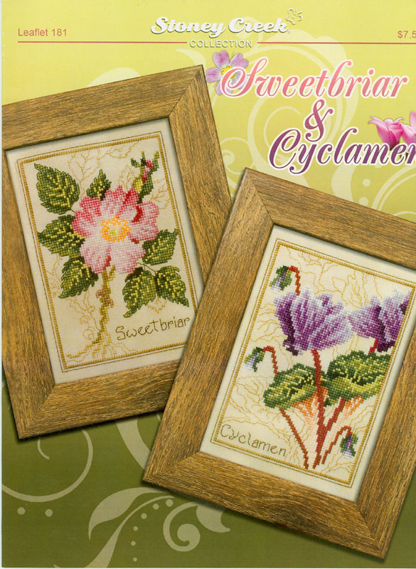 십자수도안책 Stoney/ SWEETBRIAR & CYCLAMEN-181