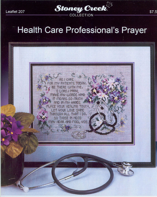 십자수도안책 Stoney/ HEALTH CARE PROFESSIONALS PRAYER(기도)-207