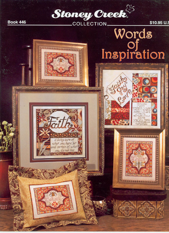 십자수도안책 Stoney/ WORDS OF INSPIRATION-446