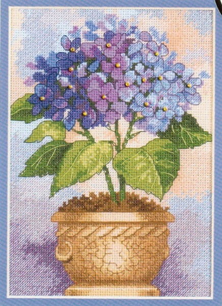 외국 십자수패키지 Dimensions Gold 쁘띠/ HYDRANGEA IN BLOOM-06959