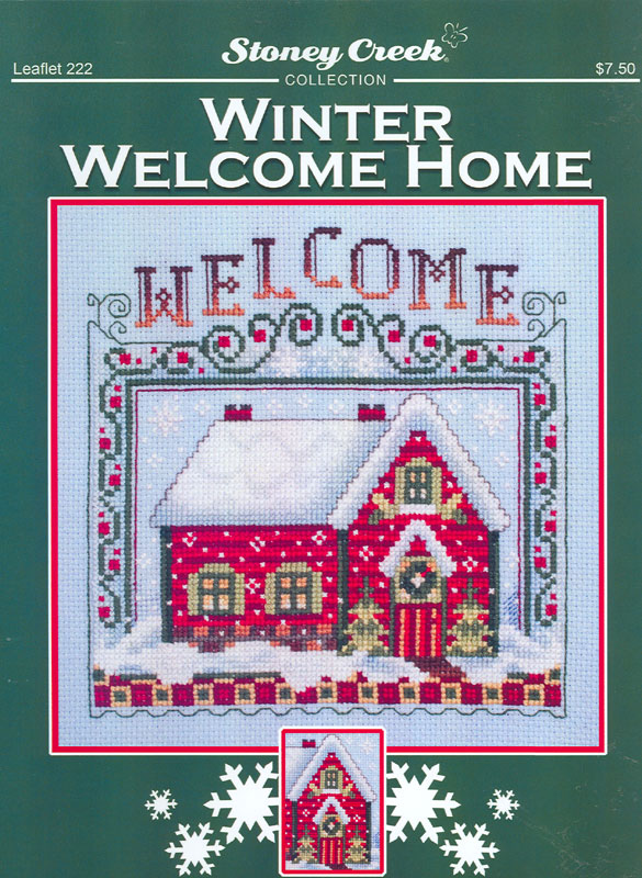 십자수도안책 Stoney/ WINTER WELCOME HOME-222