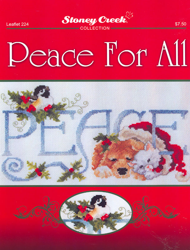 십자수도안책 Stoney/ PEACE FOR ALL-224