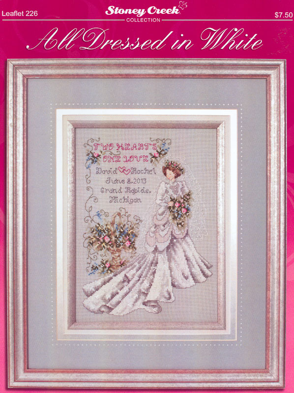 십자수도안책 Stoney/ ALL DRESSED IN WHITE-226