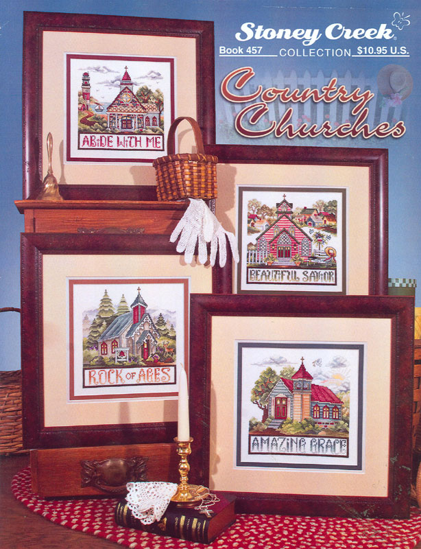 십자수도안책 Stoney/ COUNTRY CHURCHES-457