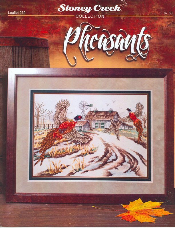 십자수도안책 Stoney/ PHEASANTS-232