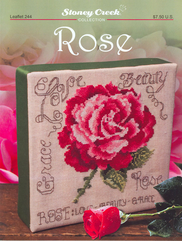 십자수도안책 Stoney/ ROSE-244