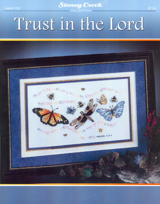 십자수도안책 Stoney/ TRUST IN THE LORD-252