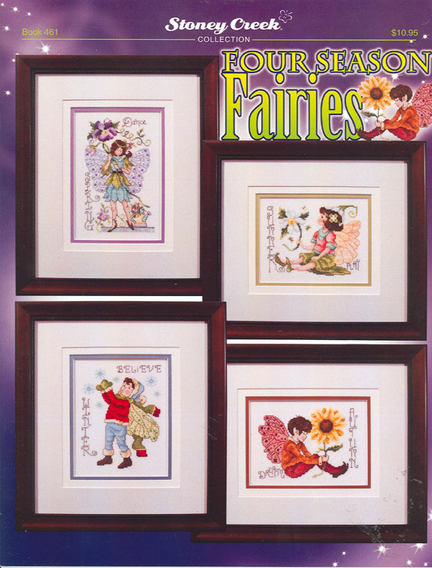 십자수도안책 Stoney/ FOUR SEASON FAIRIES-461
