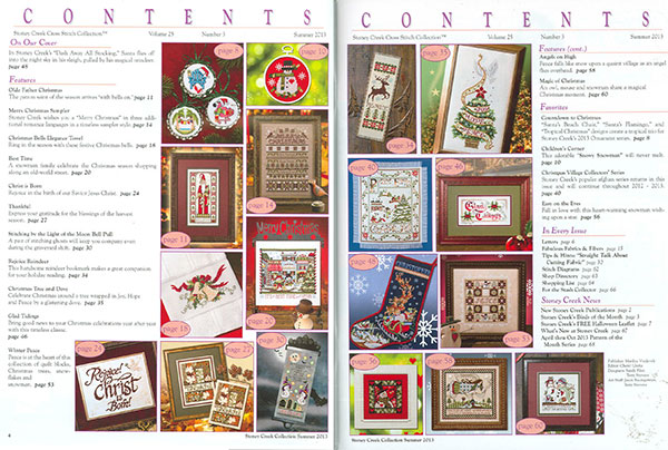 십자수잡지 STONEY CREEK-SUMMER 2013