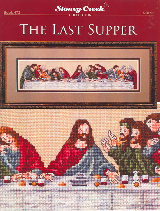 십자수도안책 Stoney/ THE LAST SUPPER-472