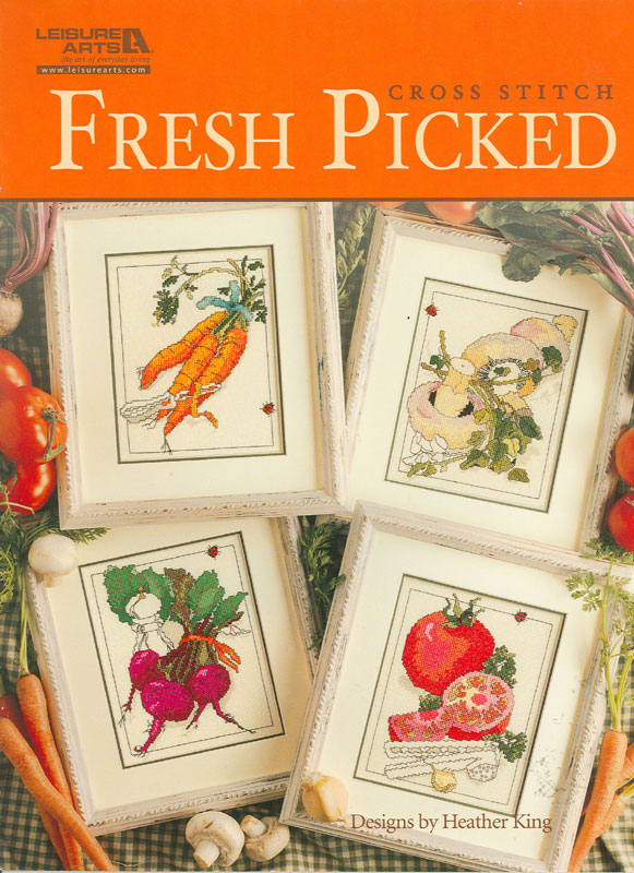 십자수도안책 Leisure Arts/ FRESH PICKED-5857