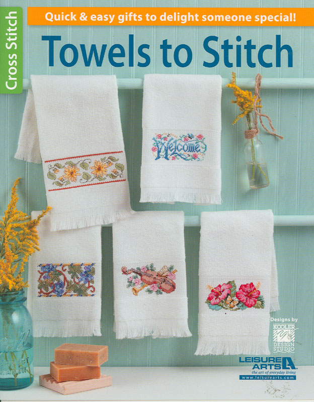 십자수도안책 Leisure Arts/ TOWELS TO STITCH-6155