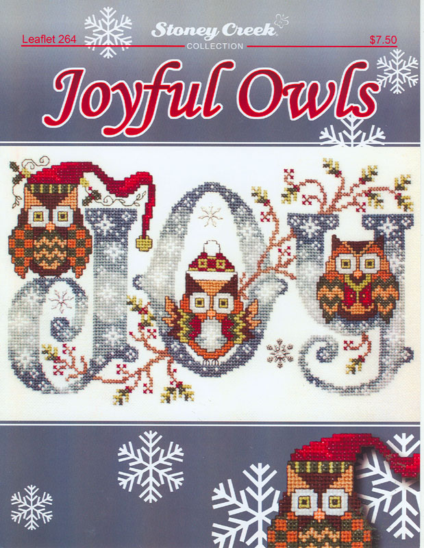 십자수도안책 Stoney/ JOYFUL OWLS-264