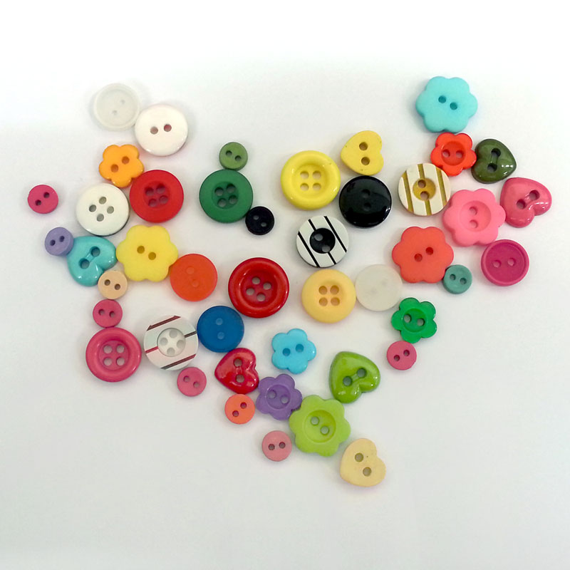 단추모음(플라스틱)/15747(약40개세트)