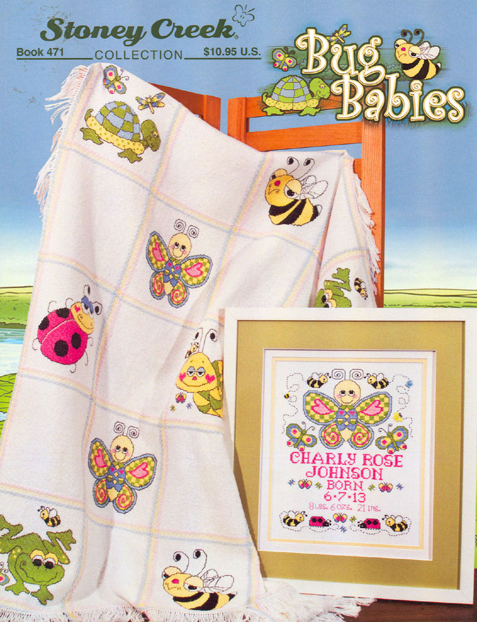 십자수도안책 Stoney/ BUG BABIES-471