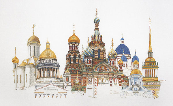 외국 십자수패키지 Thea Gouverneur/ ST PETERSBURG(18ct)-TG430A