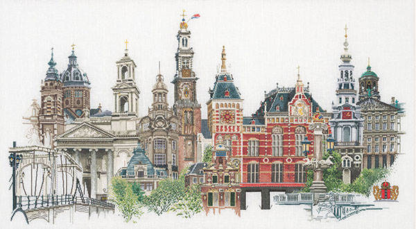 외국 십자수패키지 Thea Gouverneur/ AMSTERDAM(18ct)-TG450A