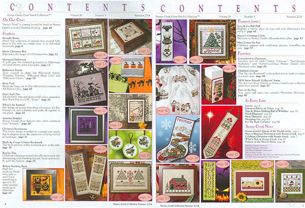 십자수잡지 STONEY CREEK-SUMMER 2014