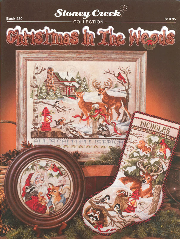 십자수도안책 Stoney/ CHRISTMAS IN THE WOODS-480