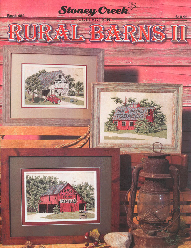 십자수도안책 Stoney/ RURAL BARNS II-482