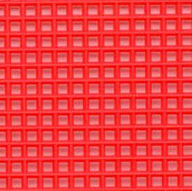 자수용 플라스틱원단( 7카운트,큰 사이즈, RED) 30.5X45.5Cm/35413