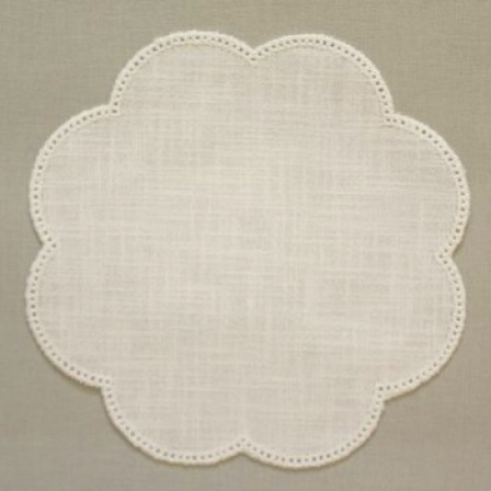 쯔바이 베이스도일리-꽃-흰색/7011-100