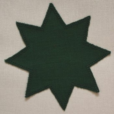 쯔바이 베이스도일리-별-초록/7018-647