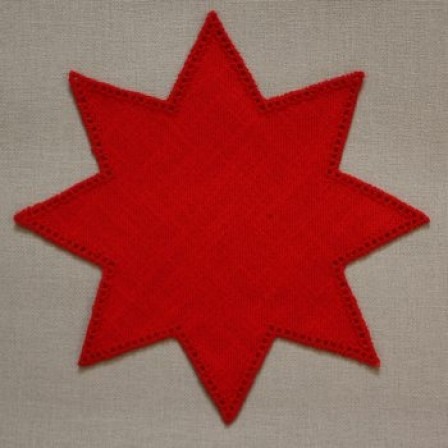 쯔바이 베이스도일리-별-빨강/7018-954