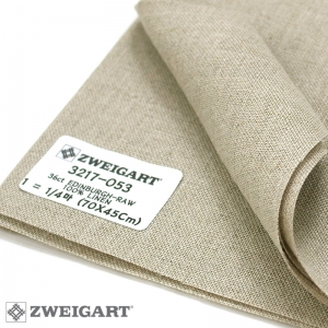 쯔바이 자수원단 36카운트-EDINBURGH-RAW/3217-053