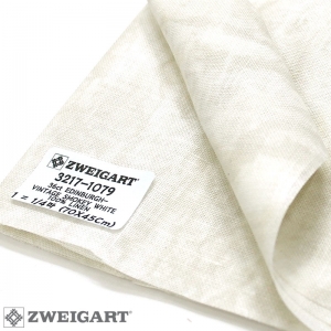 쯔바이 자수원단 36카운트-EDINBURGH-VINTAGE SMOKEY WHITE/3217-1079