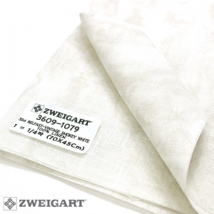 쯔바이 자수원단 32카운트-BELFAST-VINTAGE SMOKEY WHITE/3609-1079