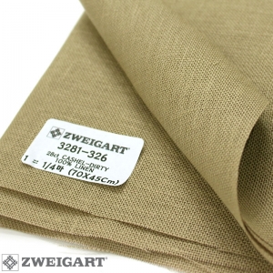 쯔바이 자수원단 28카운트-CASHEL-DIRTY/3281-326