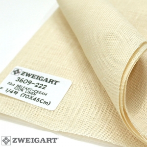 쯔바이 자수원단 32카운트-BELFAST-CREAM/3609-222