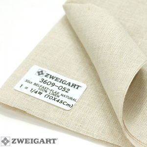 쯔바이 자수원단 32카운트-BELFAST-FLAX/3609-052