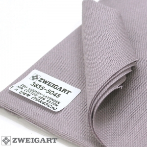 쯔바이 자수원단 25카운트-LUGANA-LAVENDER/3835-5045