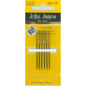 존제임스 십자수바늘 Tapestry 18호(6개세트)-JJ19818