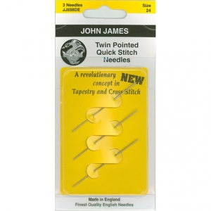 존제임스 십자수바늘 Tapestry 양끝 24호(3개세트)-JJ698DE24